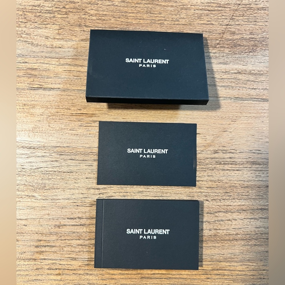 Saint Laurent Care Booklet
